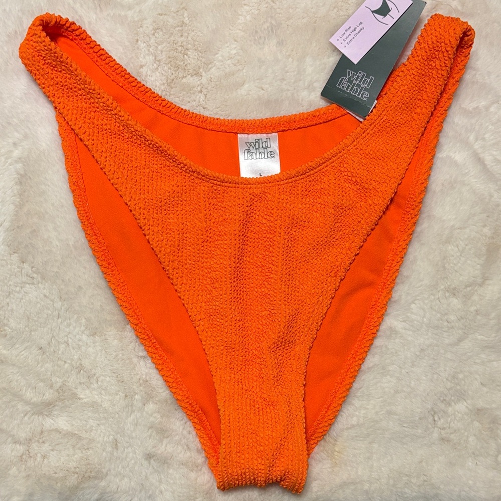 Wild Fable Orange Bikini Bottom